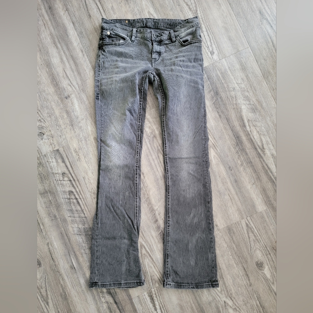 Fox Racing Boot Cut Jeans Size 5 - Picture 3 of 5